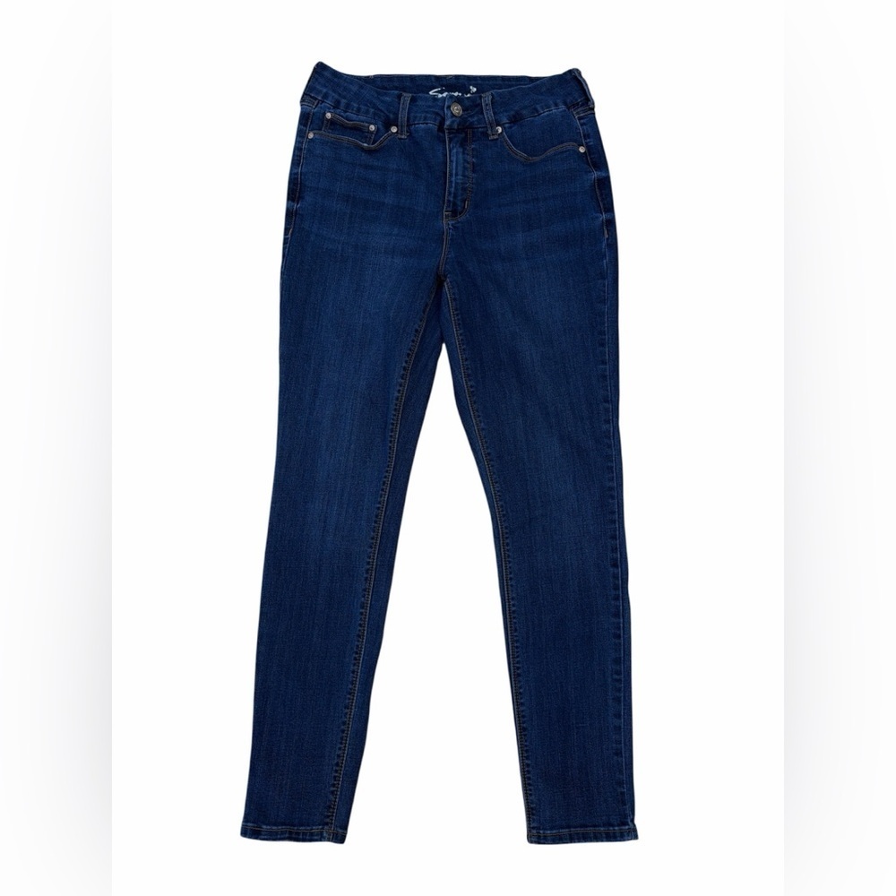 Seven7 Dark Blue Women's Skinny Jeans